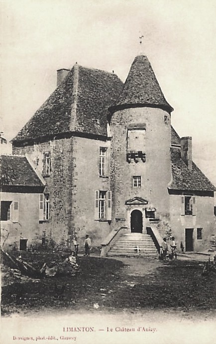 Limanton (Nièvre) Anizy, le château CPA