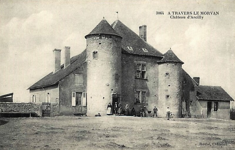 Limanton (Nièvre) Arcilly, le manoir CPA