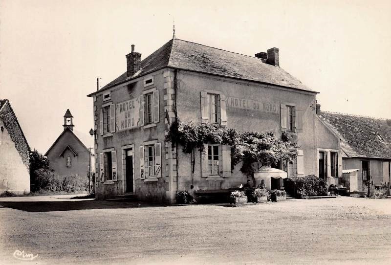 Limanton (Nièvre) Panneçot, l'hôtel du Nord CPA