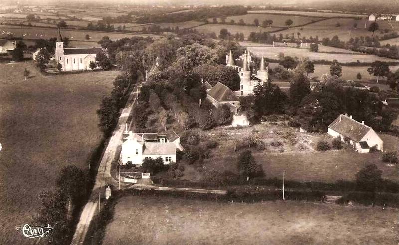 Limanton (Nièvre) Vue générale vers 1955 CPA
