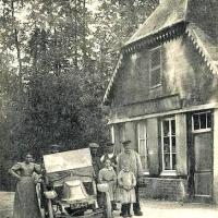 Limpiville seine maritime cafe cpa