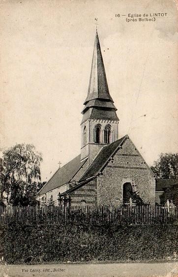 Lintot seine maritime l eglise saint samson cpa