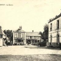 Lintot seine maritime la mairie cpa