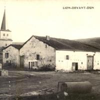Lion devant dun meuse l eglise cpa