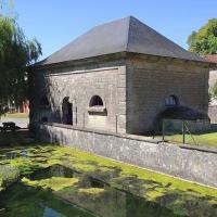 Lion devant dun meuse le lavoir