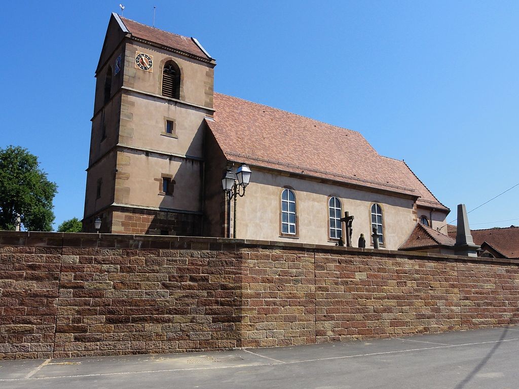 Lochwiller 67 l eglise saint jacques le majeur