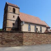 Lochwiller 67 l eglise saint jacques le majeur