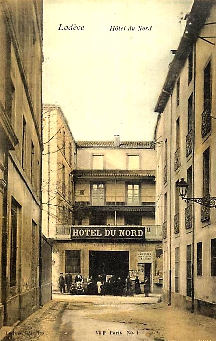 Lodève (Hérault) L'Hôtel du Nord CPA