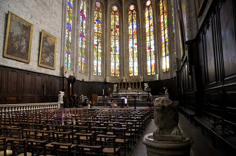 Lodève (Hérault) La cathédrale Saint Fulcran