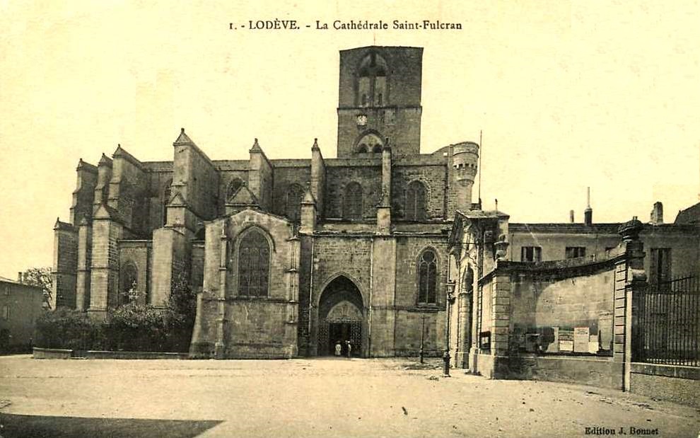 Lodève (Hérault) La cathédrale Saint Fulcran