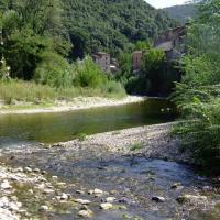 Confluence de la Lergue et de la Soulondre