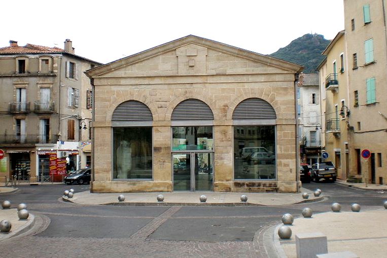 Lodève (Hérault) La halle Dardé