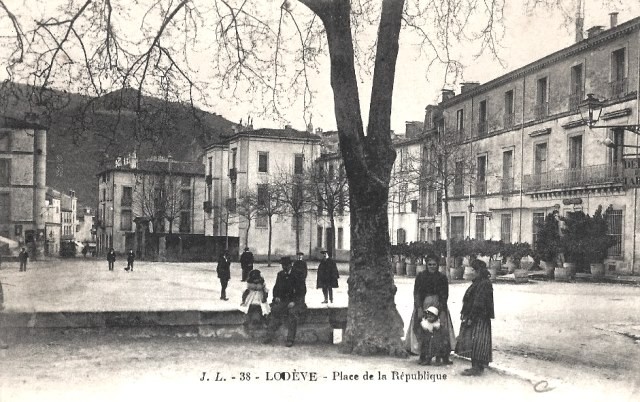 Place de la République, cpa