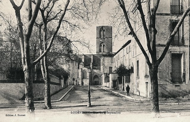 Rue du 4 septembre, cpa