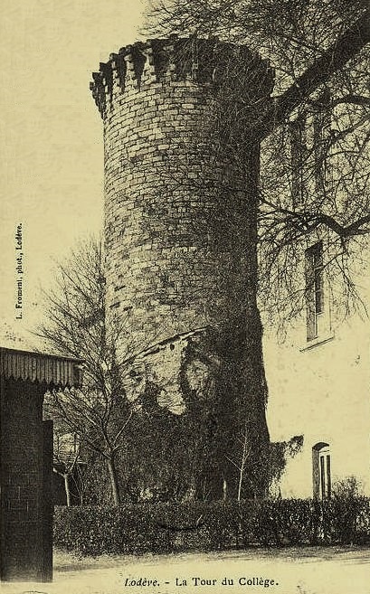 Lodève (Hérault) La tour du collège CPA