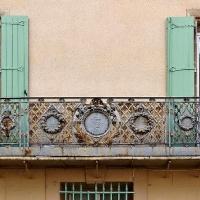 Balcon 1780, maison Benjamin Cusson