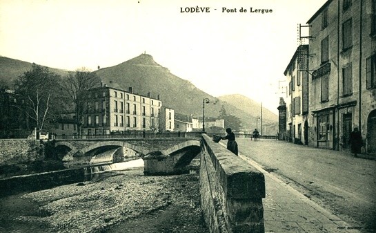 Pont de la Lergue, cpa