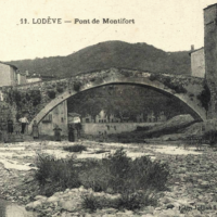Pont de Montifort, cpa