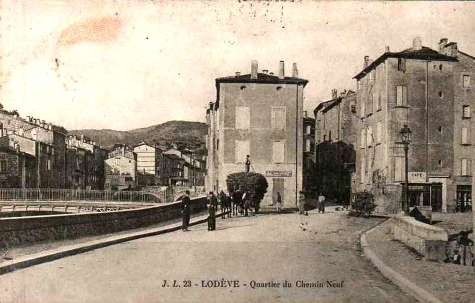 Lodève (Hérault) Le quartier du chemin neuf CPA