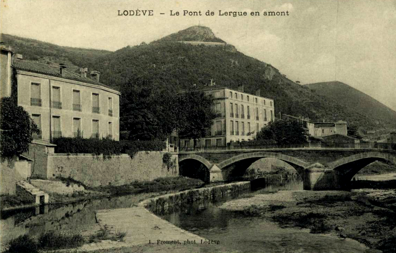 Lodève (Hérault) Le rocher des fourches CPA