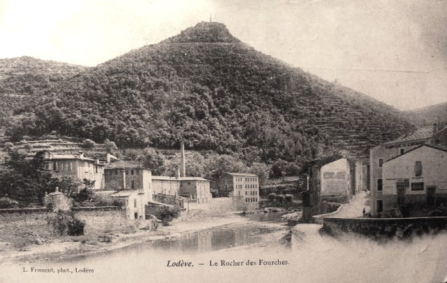 Rocher des Fourches, 1905