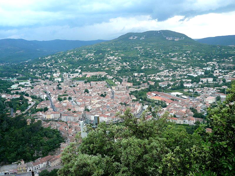 Lodève (Hérault) Vue générale