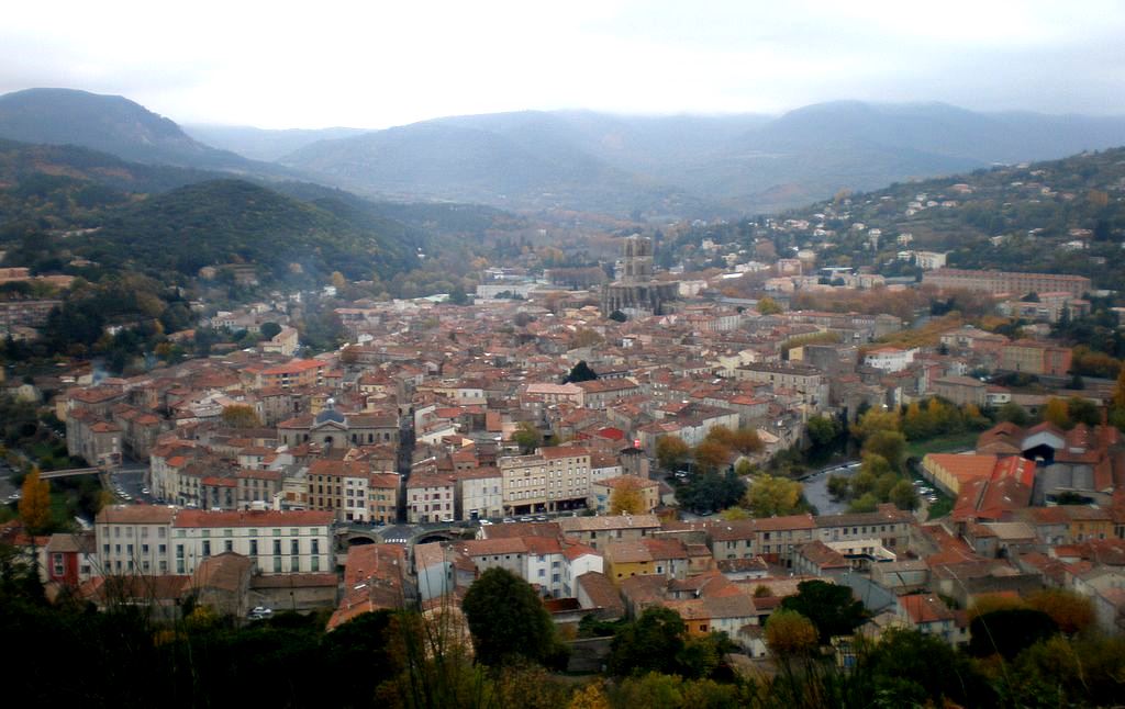 Lodève (Hérault) Vue générale