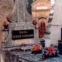 Cimetière de Lodève : Tombe de Fulcran  dans le caveau Guiraudon