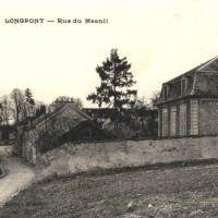 Longpont sur orge essonne la rue du mesnil cpa