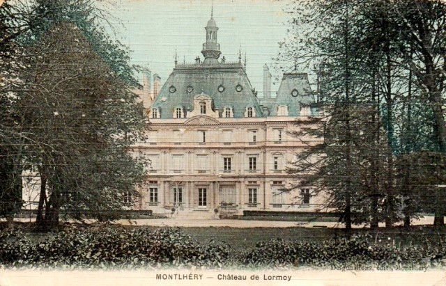 Longpont sur orge essonne le chateau de lormoy cpa