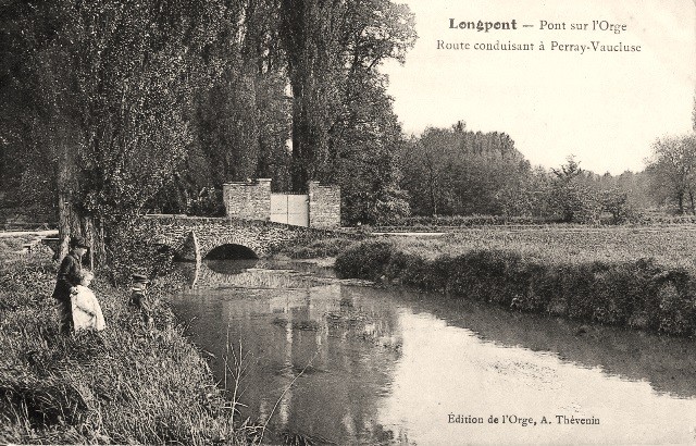 Longpont sur orge essonne le pont cpa