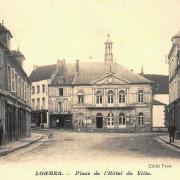 Lormes (Nièvre) L'Hôtel de Ville CPA