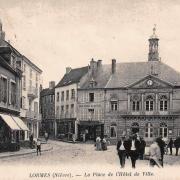 Lormes (Nièvre) L'Hôtel de Ville CPA