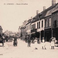 La route d'Avallon CPA