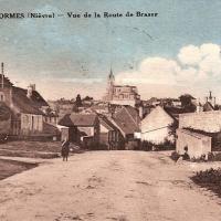 La route de Brassy CPA