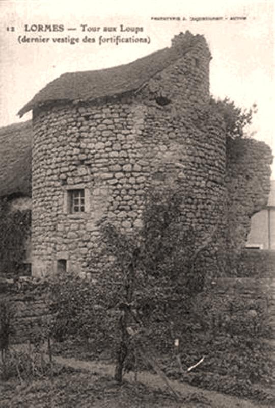 Lormes (Nièvre) La Tour aux loups CPA