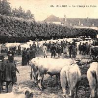 Le Champ de Foire CPA