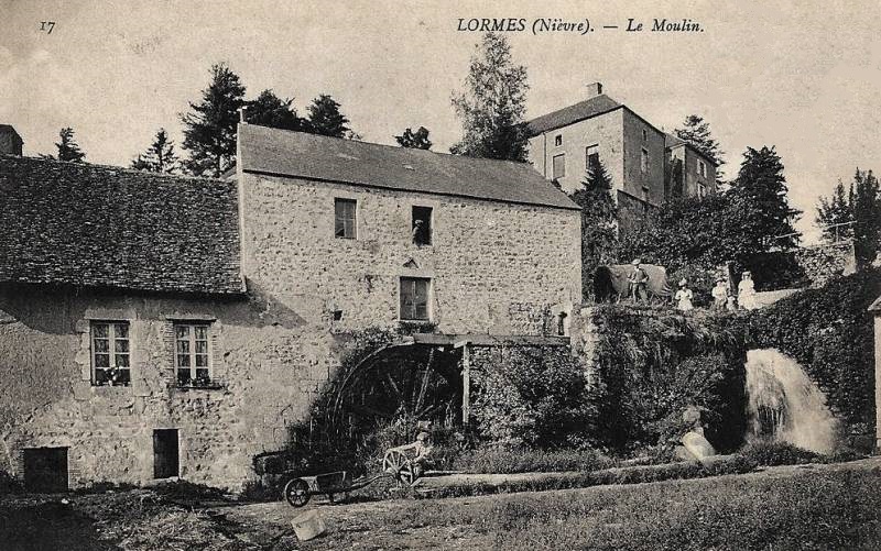 Lormes (Nièvre) Le moulin CPA