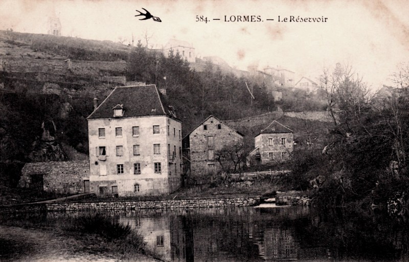 Lormes (Nièvre) Le réservoir CPA