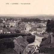 Lormes (Nièvre) Vue générale CPA