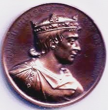 Louis II en médaillon