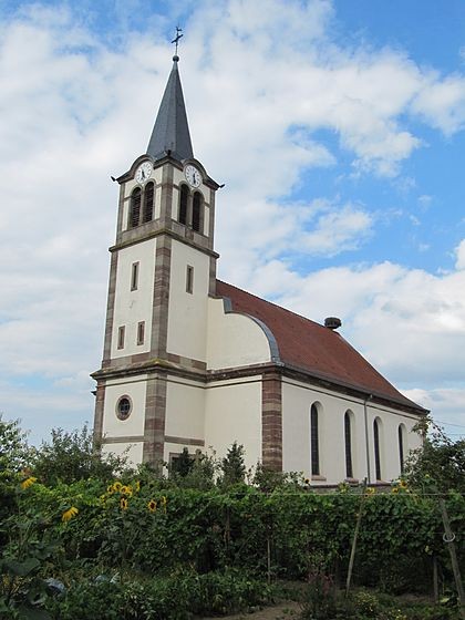 Lupstein 67 l eglise saint quentin