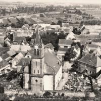 Lupstein 67 vue aerienne cpa