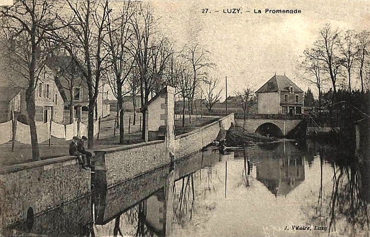 Luzy (Nièvre) L'Alène CPA