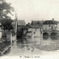 L'Alène le moulin CPA