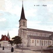 Luzy (Nièvre) L'église Saint Pierre CPA