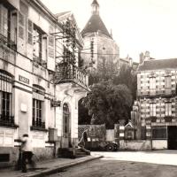 La Poste et la tour CPA