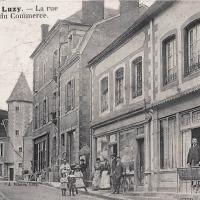 La rue du commerce CPA