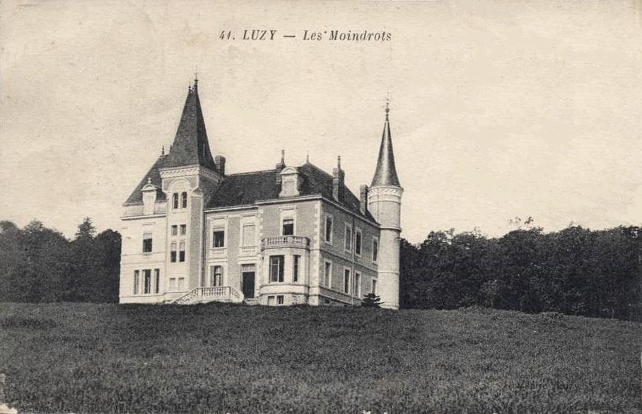 Luzy (Nièvre) Les Moindrots CPA