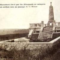 Luzy-Saint-Martin (Meuse) Le mémorial allemand CPA